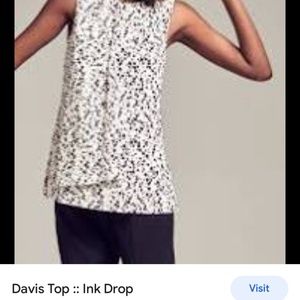Mm Lafleur - Davis Top (Ink Dot) - Small
